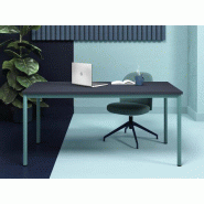 Bureau droit professionnel individuel Op-Lite 1 O - Largeur 120/140/160 cm - Profondeur 60/70/80 cm - Plan mélaminé 25 mm - Structure tube d'acier - Grand choix de couleurs - Garantie 3 ans Bureau droit professionnel individuel Op-Lite 1 O - Largeur 120/140/160 cm - Profondeur 60/70/80 cm - Plan mélaminé 25 mm - Structure tube d'acier - Grand choix de couleurs - Garantie 3 ans