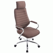 CLP Fauteuil de bureau Rako tissu Marron - marron textile 191624903 CLP Fauteuil de bureau Rako tissu Marron - marron textile 191624903