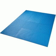 Ensemble de 12 dalles carrées eva tapis de sol sport bleu 08_0000432