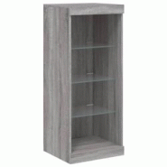 Helloshop26 - Buffet bahut commode armoire meuble de rangement organisateur cuisine salle de séjour salon avec lumières LED sonoma 02_0030073 - 3000 Helloshop26 - Buffet bahut commode armoire meuble de rangement organisateur cuisine salle de séjour salon avec lumières LED sonoma 02_0030073 - 3000