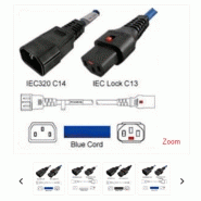 Câble IEC-LOCK C14/13 C20/19