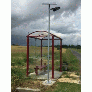 Lampadaire urbain solaire arl-pb002-mg-1t / led / 20 w / 1800 lm / en acier galvanisé / 4 m Lampadaire urbain solaire arl-pb002-mg-1t / led / 20 w / 1800 lm / en acier galvanisé / 4 m
