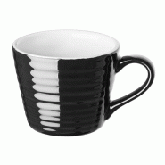 Mugs Aroma Café noirs 230ml (lot de 6) - Ref CU960 - Olympia - 5050984723797