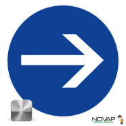 Panneaux ronds alu interdictions obligations - PNRAL-NV06/SO_0