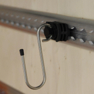 Pion simple noir avec crochet_0