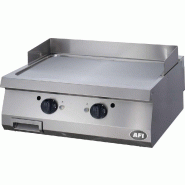 Plaque à snacker gaz plaque double lisse chromée puissance 14 kw - PGR7G80C