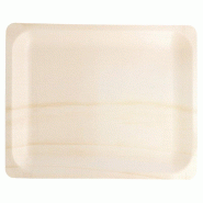Plateau en bois 26,5x21,5x2cm - par 50