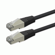 ROLINE Cordon Cat.6 (Classe E), PoE, S/FTP (PiMF) , noir, 15 m_0