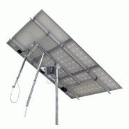 Tracker suiveur solaire 1 axe 3 panneaux