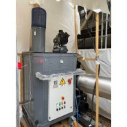 Centrale d'aspiration haute dépression triphasée de 25 kW dédiée au désamiantage Centrale d'aspiration haute dépression triphasée de 25 kW dédiée au désamiantage