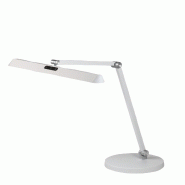 Fabas Luce Lampe De Table Led Beba 12 W, Blanche, Technologie Cct, 3000 K - 4000 K - 6000 K, Structure En Aluminium Et Méthacrylate, Variateur Tactil