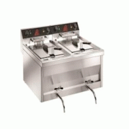 Friteuse électrique à poser 2 bacs - 9 + 9 litres | Sofraca - 92994 - 718603518821 Friteuse électrique à poser 2 bacs - 9 + 9 litres | Sofraca - 92994 - 718603518821