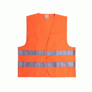 Gilet réfléchissant Orange haute visibilité homologué - Taille unique orange 5601316776846