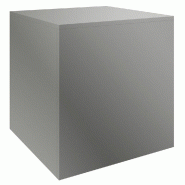 Podium Cage gris alu 60x60x60cm