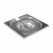 RM GASTRO Couvercle GN 1/6 ouverture pour louche inox REDFOX - VGN 1/6 N - REDFOX - 0615402532198