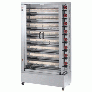 Rôtissoire verticale électrique - 8 broches - 48 poulets | Feca - 840 EKO - Sans éclairage Rôtissoire verticale électrique - 8 broches - 48 poulets | Feca - 840 EKO - Sans éclairage