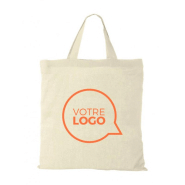 Sac shopping anses courtes Marketa 140 gr - Sacs publicitaires en coton Sac shopping anses courtes Marketa 140 gr - Sacs publicitaires en coton