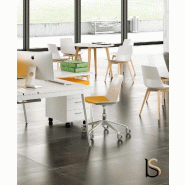 Siège à roulettes CLUE - Offisit - Jaune_1