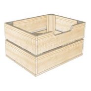 Billy-2 - caisses en bois - simply à box - l36 x h20 x p27 cm