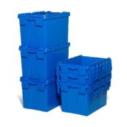 BL-6440 - Bac Plastique à couvercle intégré 600x400 BL-6440 - Bac Plastique à couvercle intégré 600x400