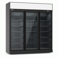 Congélateur libre service 3 portes en verre noir ins-1530f bl - P7455.2435