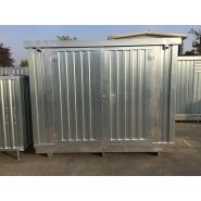 Container de stockage galva / démontable / 6m00 x 2m30 x 2m20 (h)