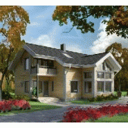 Maison en kit en bois - modèle stella