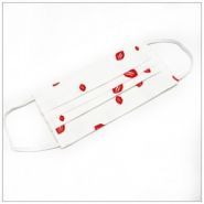 Masque 3 Plis Bisous - VDM - 100% coton Oeko-Tex - Lavable à 60 degrés - Barrette nasale incluse_1