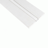 SOLOLED Lot De 5 Profilés Led De 2 Mètres Intégrés Dans La Plaque De Plâtre Convient Aux Bandes Led Jusqu'À 12,4 Mm - blanc 0803173016058