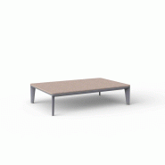Table basse 120x80 PASADENA - gris