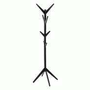 WellHome - Porte-manteau en bois à 8 barres 60,5 x 60,5 x 178 cm - multi-matériau WH14413