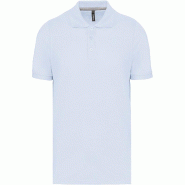WK Designed To Work Polo manches courtes homme Sky Blue S 65% Polyester | 35% Coton - S bleu 3663938184081