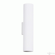 Applique murale extérieure blanche 2x mini GU10 IP65 - Trio - Yamuna - blanc aluminium 4017807687163