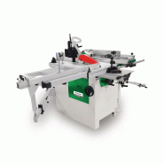Combiné à bois polyvalent et compact pour usinage - multi-fonctions