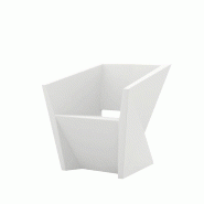 Fauteuil design in & out FAZ - blanc