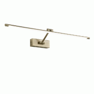 Gea Luce Gealuce Gap453C Applique En Métal Finition Bruni, Led 10W, 580Lm, 3000K, Lumière Indirecte, Idéale Pour Éclairage Intérieur - Gealuce -