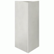 Helloshop26 - Jardinière bac lit surélevé plantes fleurs terrasse jardin triangulaire 40 x 34,5 x 70 cm acier inoxydable Argent 02_0038813 - 300021 Helloshop26 - Jardinière bac lit surélevé plantes fleurs terrasse jardin triangulaire 40 x 34,5 x 70 cm acier inoxydable Argent 02_0038813 - 300021