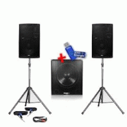 Ibiza Sound Pack 1512 Sonorisation 2000W Caisson bi-amplifié + Clé USB 32G - 3666638045201 Ibiza Sound Pack 1512 Sonorisation 2000W Caisson bi-amplifié + Clé USB 32G - 3666638045201
