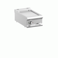 Plaque à snack professionnel electrique plaque lisse 33x54 a poser ... - PFTBE74TR