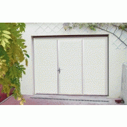 Porte de garage sectionnelle avec portillon - pass door
