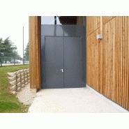 Portes acoustiques et coupe-feu