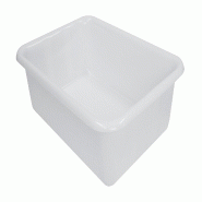 Schneider - Bac à pâte, HDPE - 25,0 L - noir plastique 200963