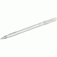 Uni-ball Stylo encre gel Signo, pointe de 0,7 mm, encre blanche - 140301
