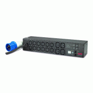 APC AP7822B - Unité d'alimentation rack avec compteur, 2U, 32 A, 230 V, 12xC13-4xC19
