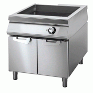 Bain-marie électrique sur coffre avec portes, 1 bac GN 2/1 800x1100x870 mm - VIRTUS - 4068875007308