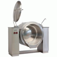 EURAST - Marmite basculante à gaz 200 litres chaleur indirecte et moteur - 1750x1000x1050 mm - 39 Kw + 400 W 230/1V - 18617200 - inox 18617200 EURAST - Marmite basculante à gaz 200 litres chaleur indirecte et moteur - 1750x1000x1050 mm - 39 Kw + 400 W 230/1V - 18617200 - inox 18617200