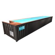 Gamme escalera 40p - piscine container - containpool