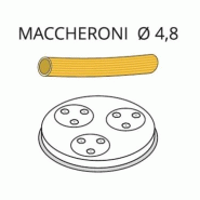 Matrice pour machine à pâtes - MACCHERONI - Ø  4,8 mm | Fimar - PF15E & MPF15N_0