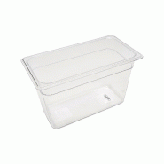 Maxima Récipient gastronorm - 1/3 GN - profondeur 20 cm - polycarbonate – 32.2 × 17.4 × 19.7 cm - AKS-09367921