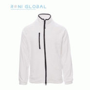 Polaire manches raglan homme en polyester - Norway Payper - zip intégral, coutures renforcées, tailles XS à 5XL_0
